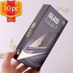 Wholesale 10pc Transparent Tempered Glass Screen Protector for Samsung Galaxy A72 (Clear)